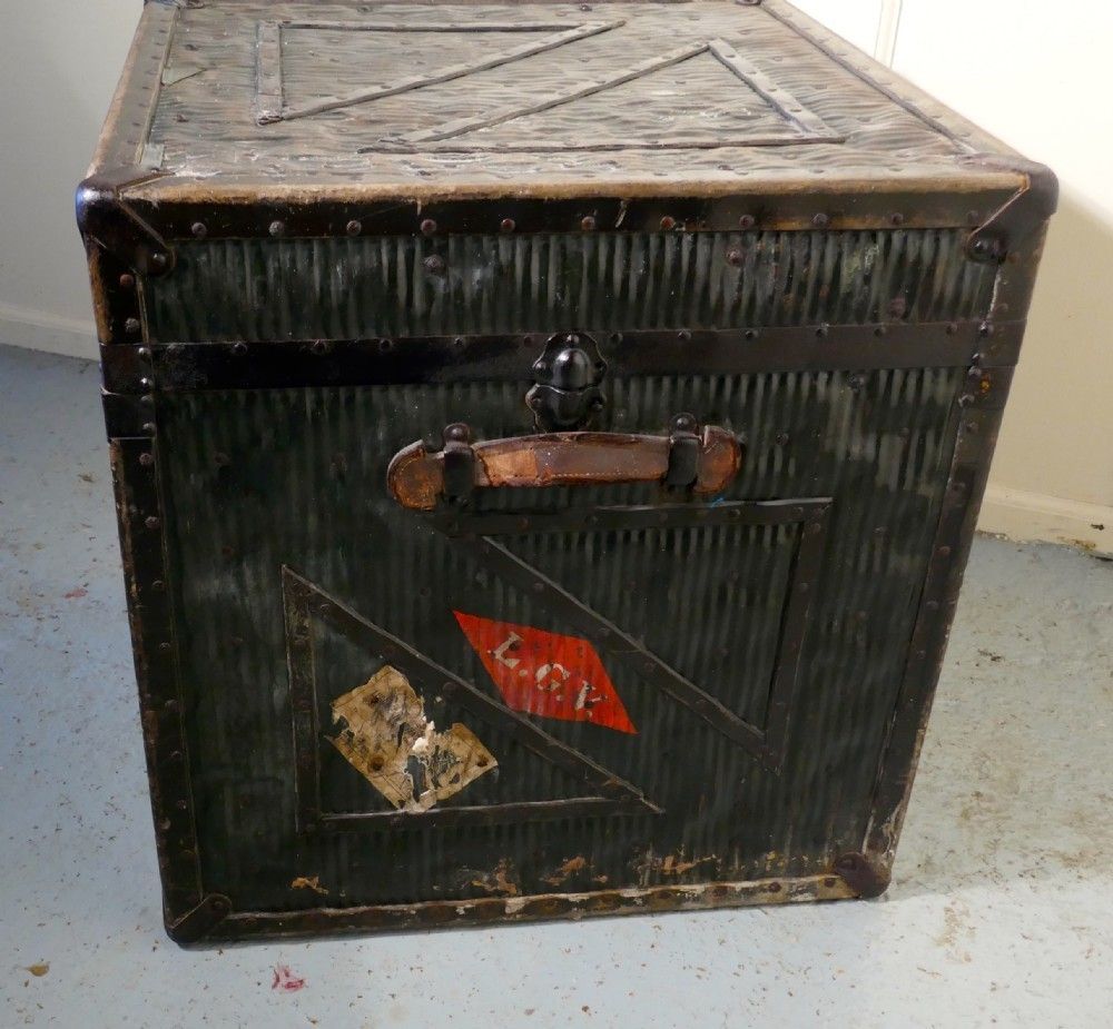 19th Century Travel Trunk By Innovation photo Furniture