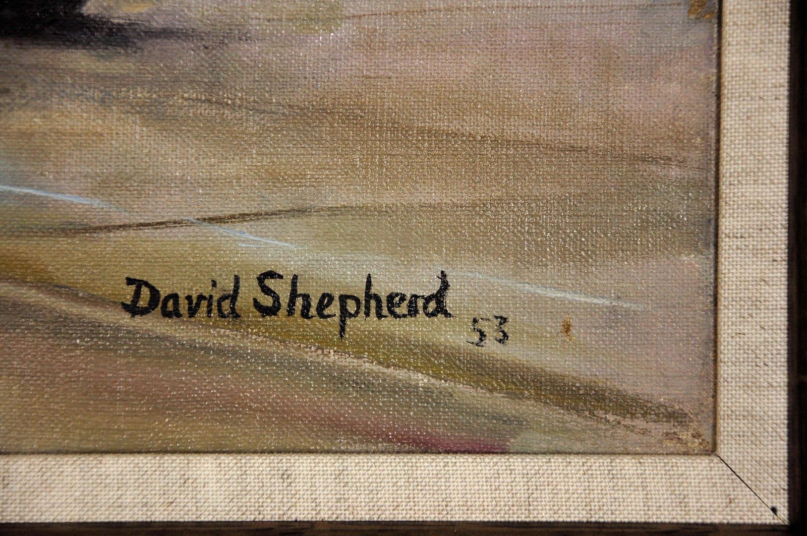 David Shepherd 1931 To  2017. Giant Refreshed. Boac Boeing 377 Stratocruiser. Framed 1950s Aviation Oil Painting. British Airline. American Aircraft. photo for sale