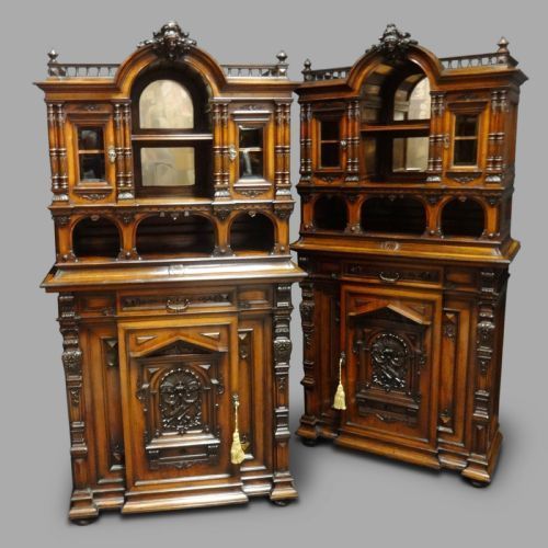 Magnificent Pair Of Rosewood Cabinets By 'Sigmund Jaray, Wien' photo vintage
