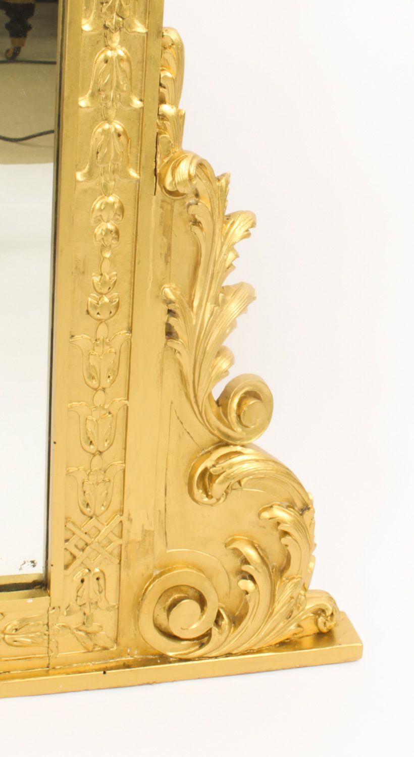 8750.0 Antique French Trumeau Console Set C1820 19th C photo