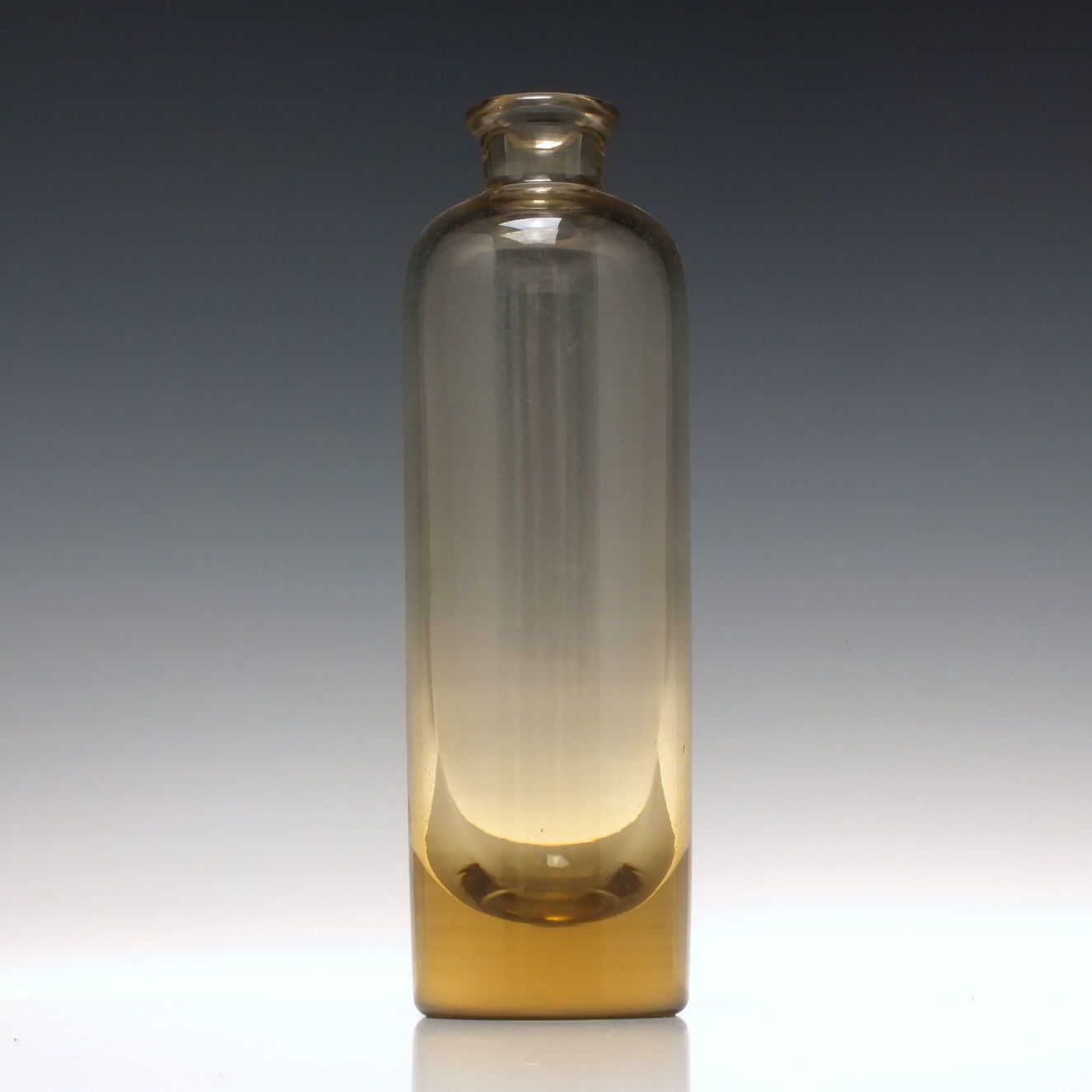 Swedish Vicke Lindstrand For Kosta Glass Decanter C1960 photo for sale