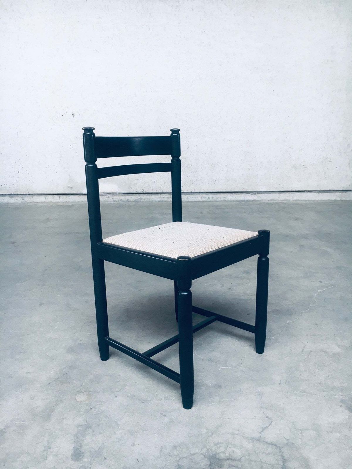 photo vintage Set Eetstoelen – Italiaans Design, Ca. Jaren 1960, Mid Century Modern