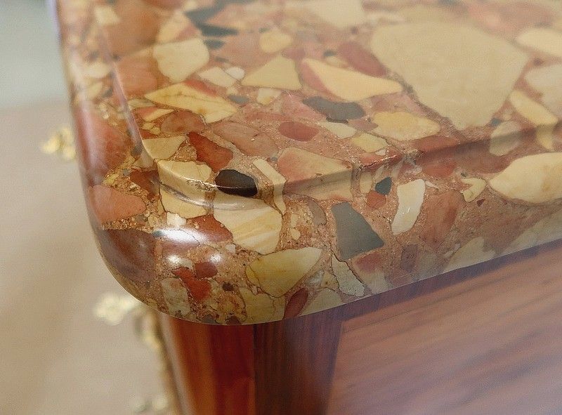 Small Chiffonier In Wooden Veneer, Stamped Boudin, Transition Period Louis XIV / Louis XV – 1760 photo buy