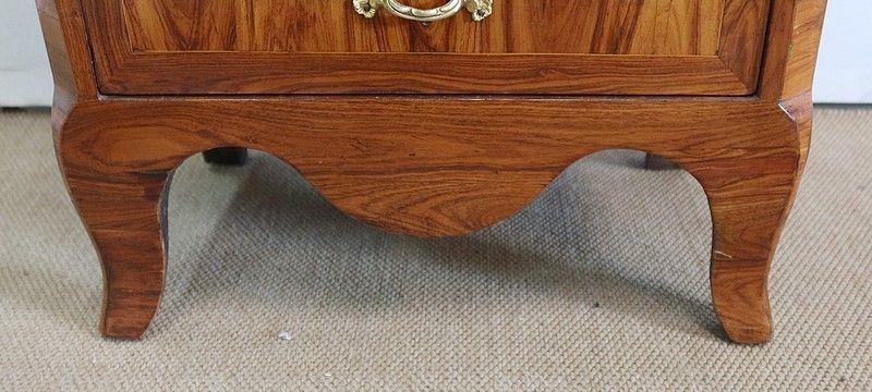 10639.9 Small Chiffonier In Wooden Veneer, Stamped Boudin, Transition Period Louis XIV / Louis XV – 1760 photo