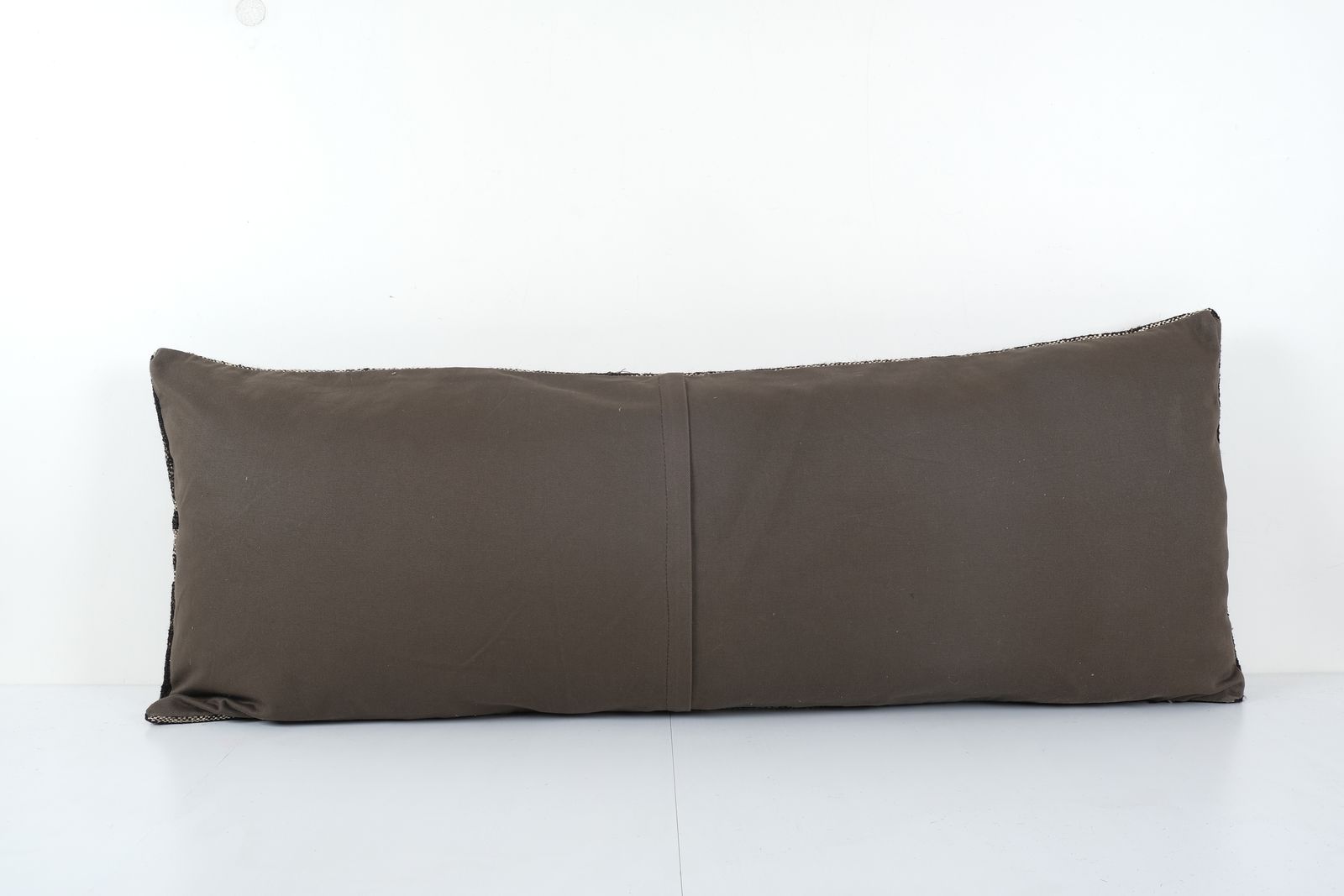 Goat Hair Organic Long Bedding Kilim Pillow Cover, Tribal Ethnic Pillow 20'' X 50'' photo Textiles