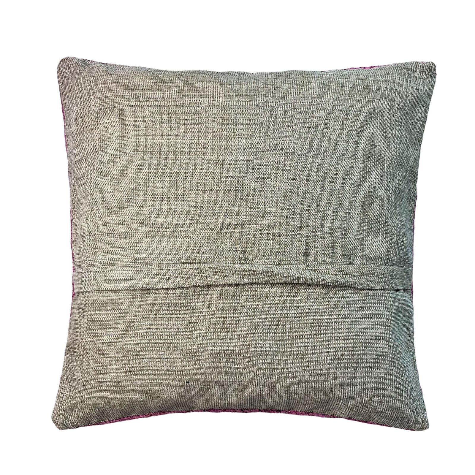 Kilim Pillow Cover Meditation Bench Kelim Teppich Boho 45x45 Cm Kilim Cushion  Sofa Turkish Pillow photo furniture