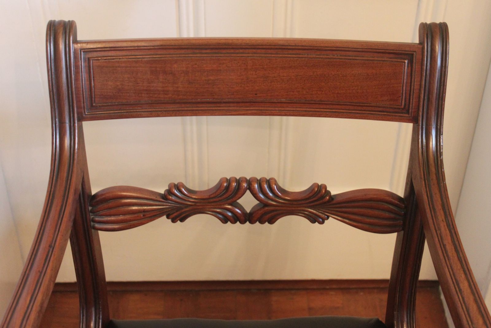 Regency Period Mahogany Desk Chair photo vinterior