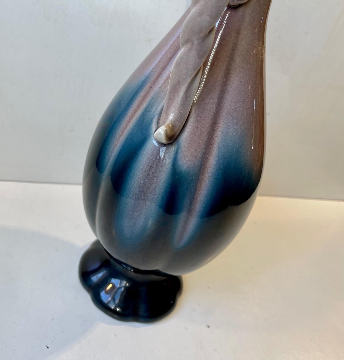 Art Nouveau Porcelain Vase From Rörstrand, Circa 1910 photo Home Decor