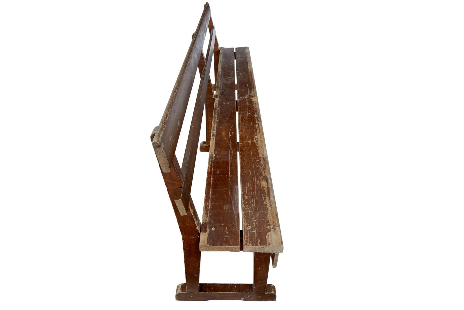 Pair Of Scandinavian Painted Pine Benches photo 1645.0
