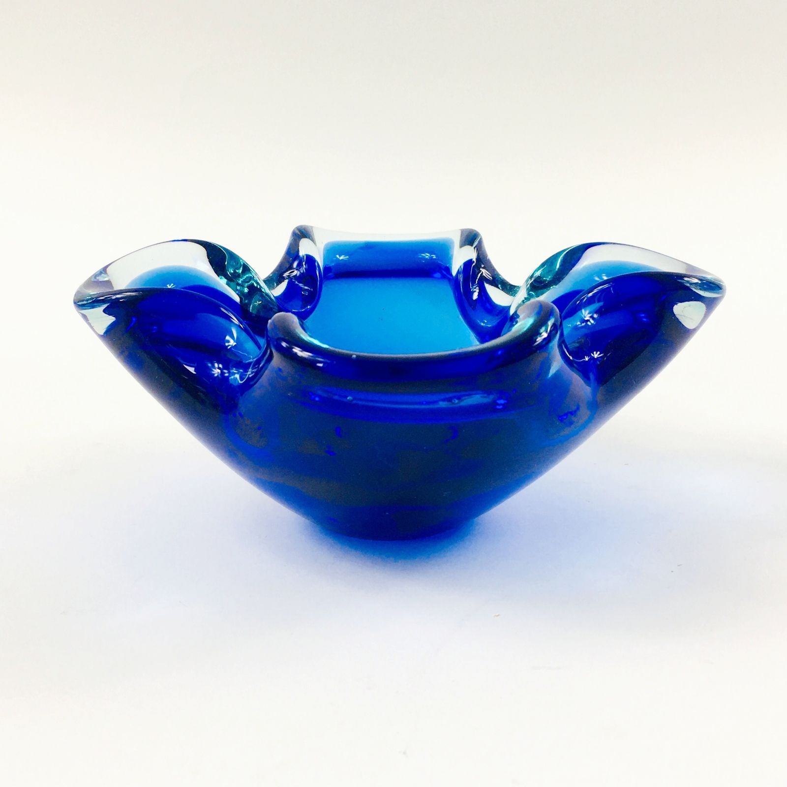 Sommerso Murano Glass Ashtray, Italy, 1960s photo furniture