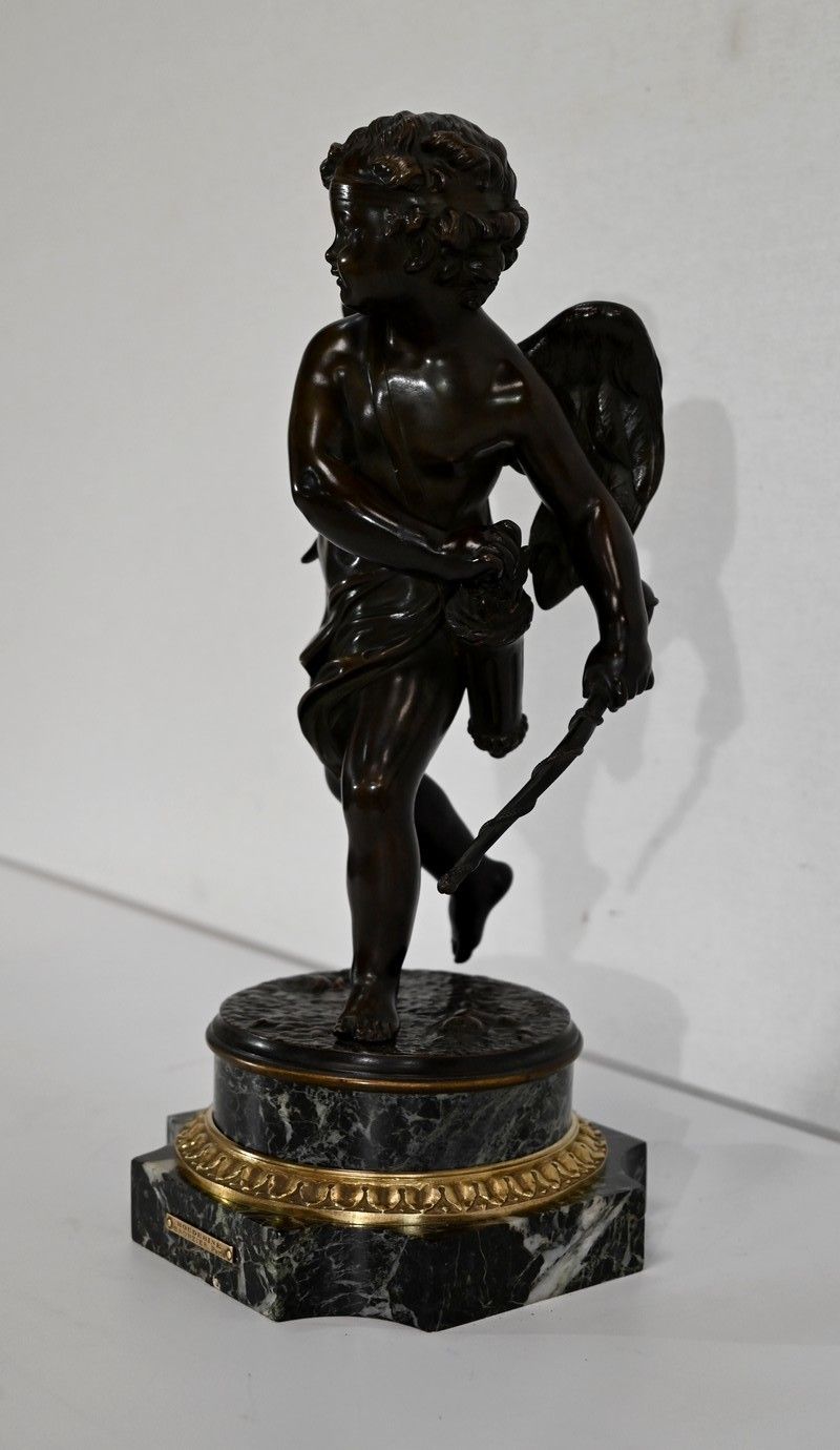 Bronze “Cupid”, After L S. Boizot – Late 19th Century photo for sale