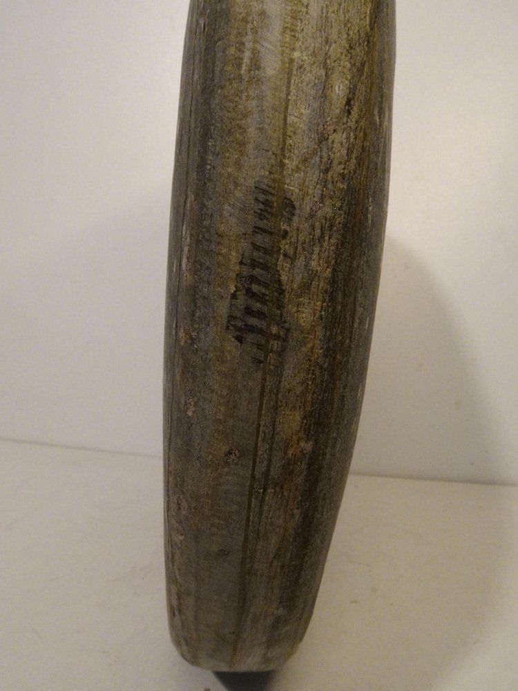 Large Brutalist Stone Pillow Vase In The Style Of Pia Manu photo vintage