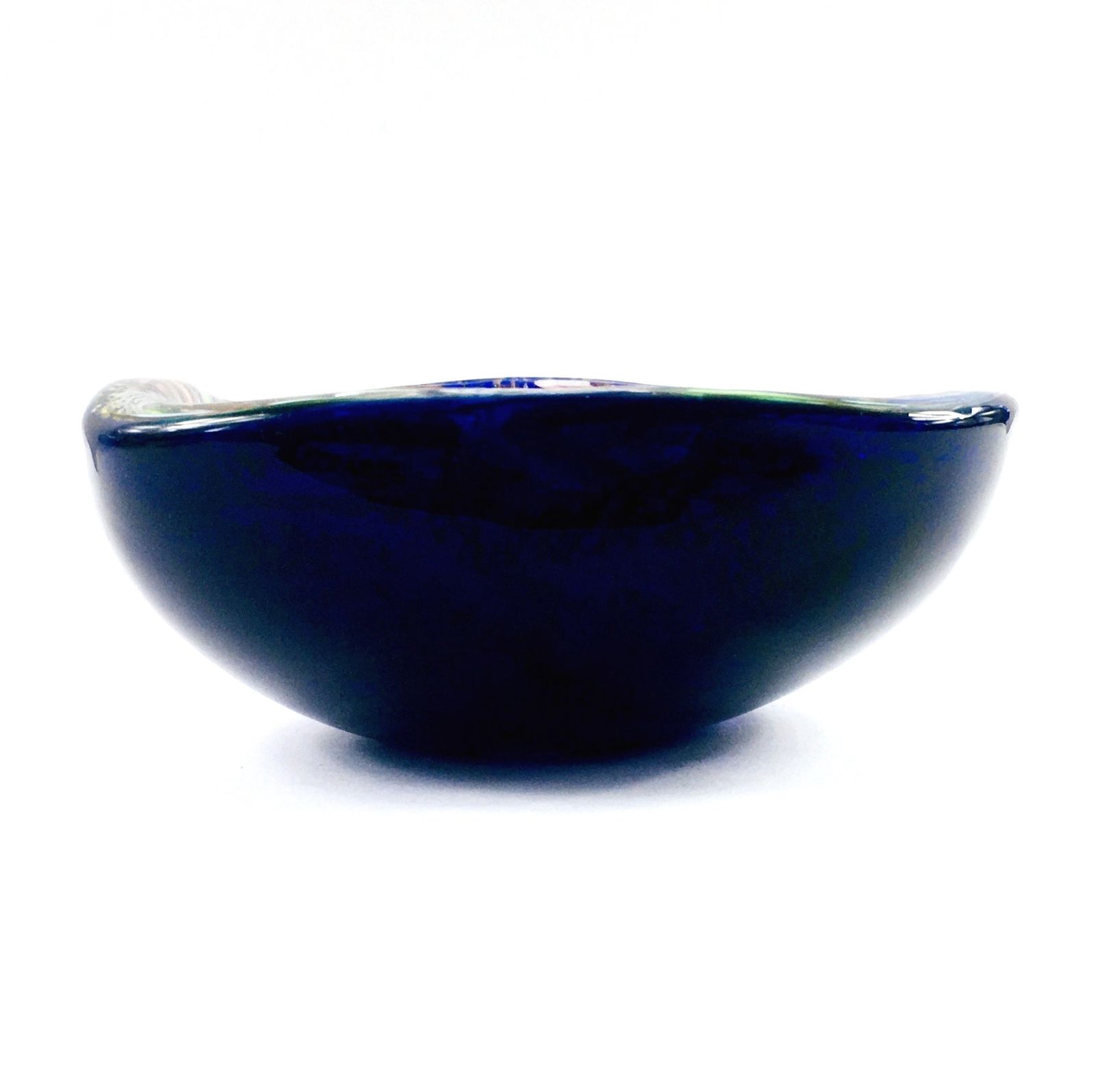 photo for sale Large Murano Tutti Frutti Art Glass Bowl / Vide Poche By Dino Martens For Aureliano Toso, Italy, 1960s