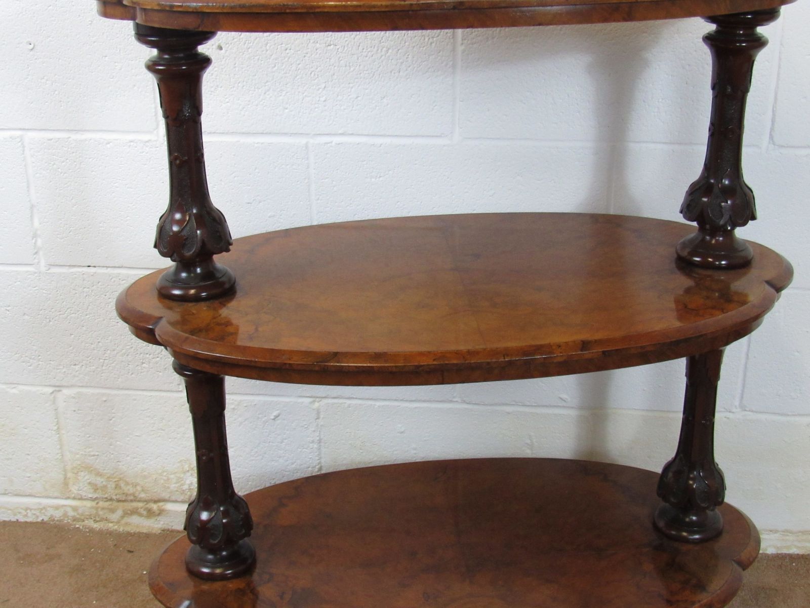 Walnut Wotnot \ Etegere, 1800s photo furniture