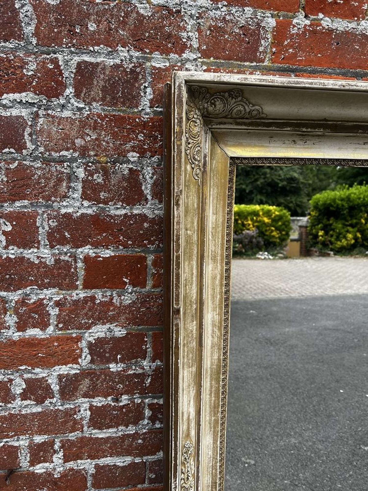 A Stunning Large Early Antique French 19th C Louis Philippe Mirror. photo furniture