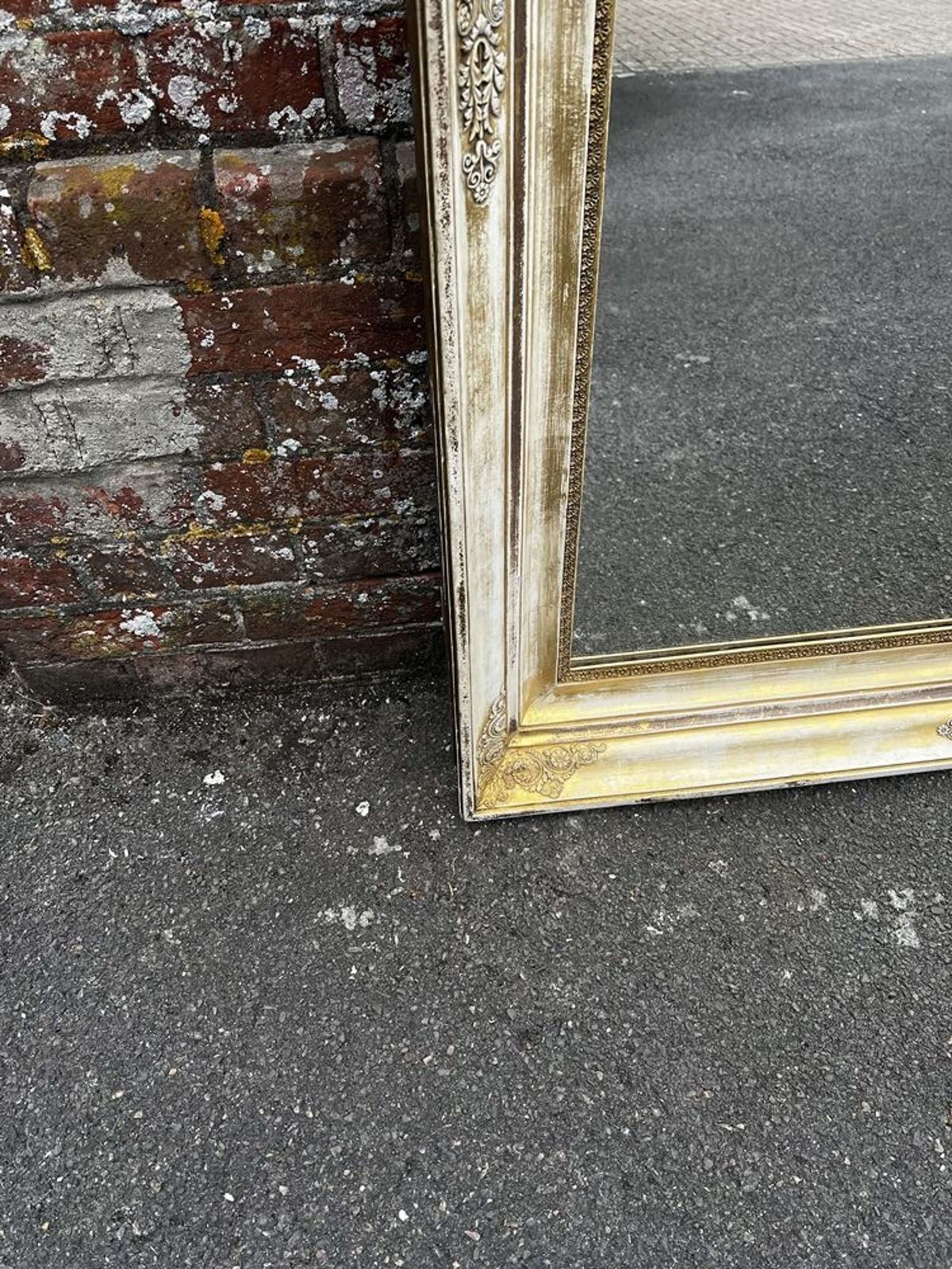 A Stunning Large Early Antique French 19th C Louis Philippe Mirror. photo for sale