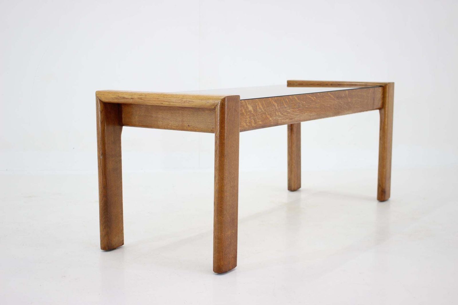 1960s Oak And Glass Coffee Table, Finland photo Furniture