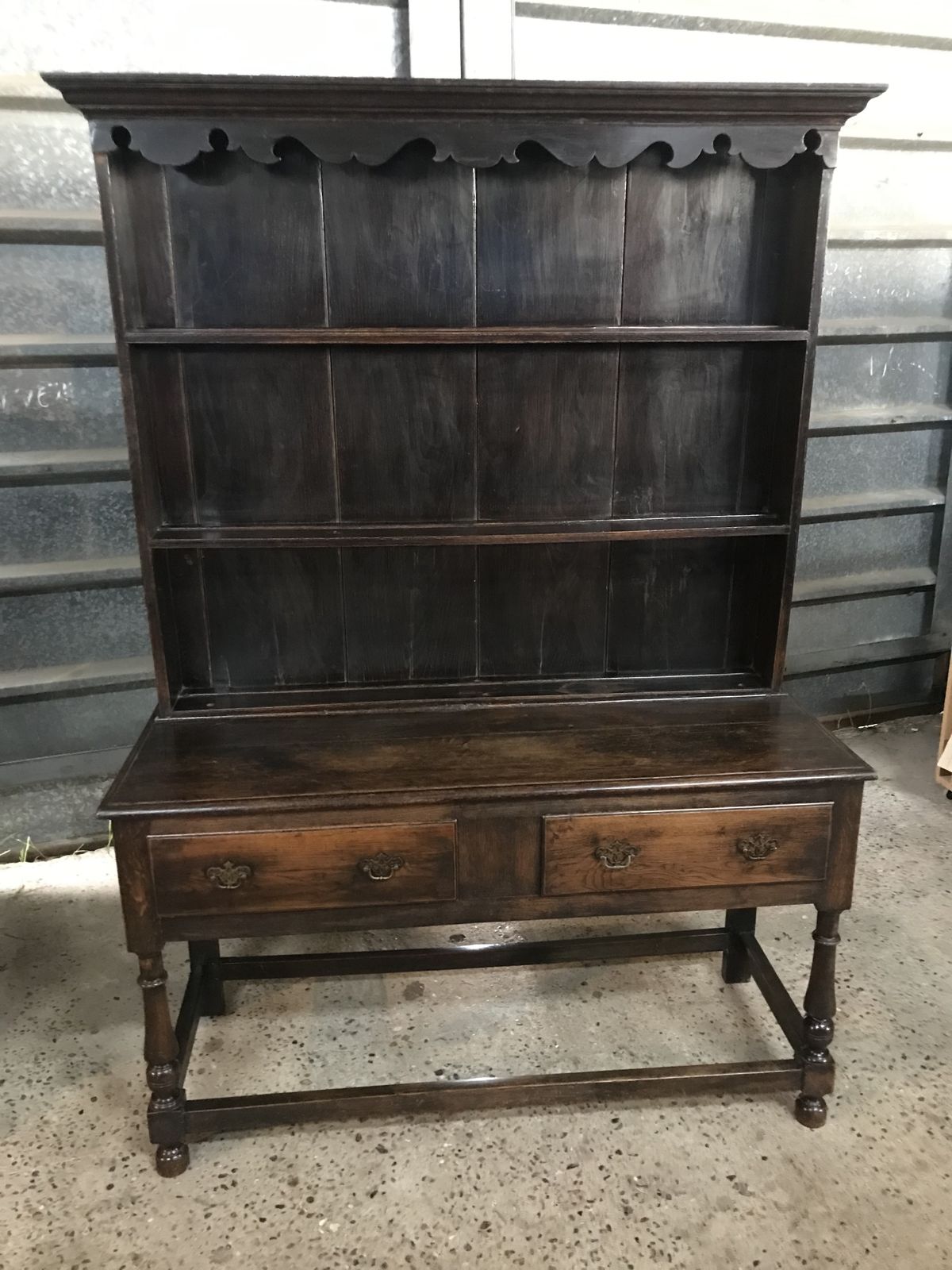 photo for sale Beautiful 18th Century Oak Dresser