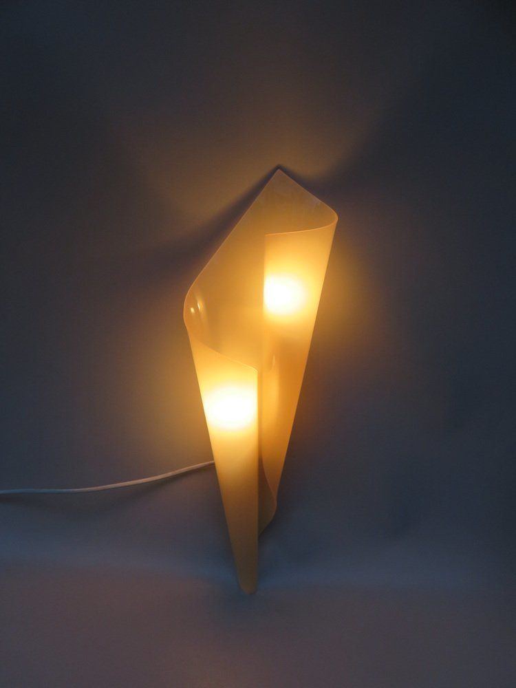 photo furniture Xxl Acrylic Glass Wall Lights By Hanns Hoffmann Lederer For Hl Leuchten, 1960s, Set Of 2