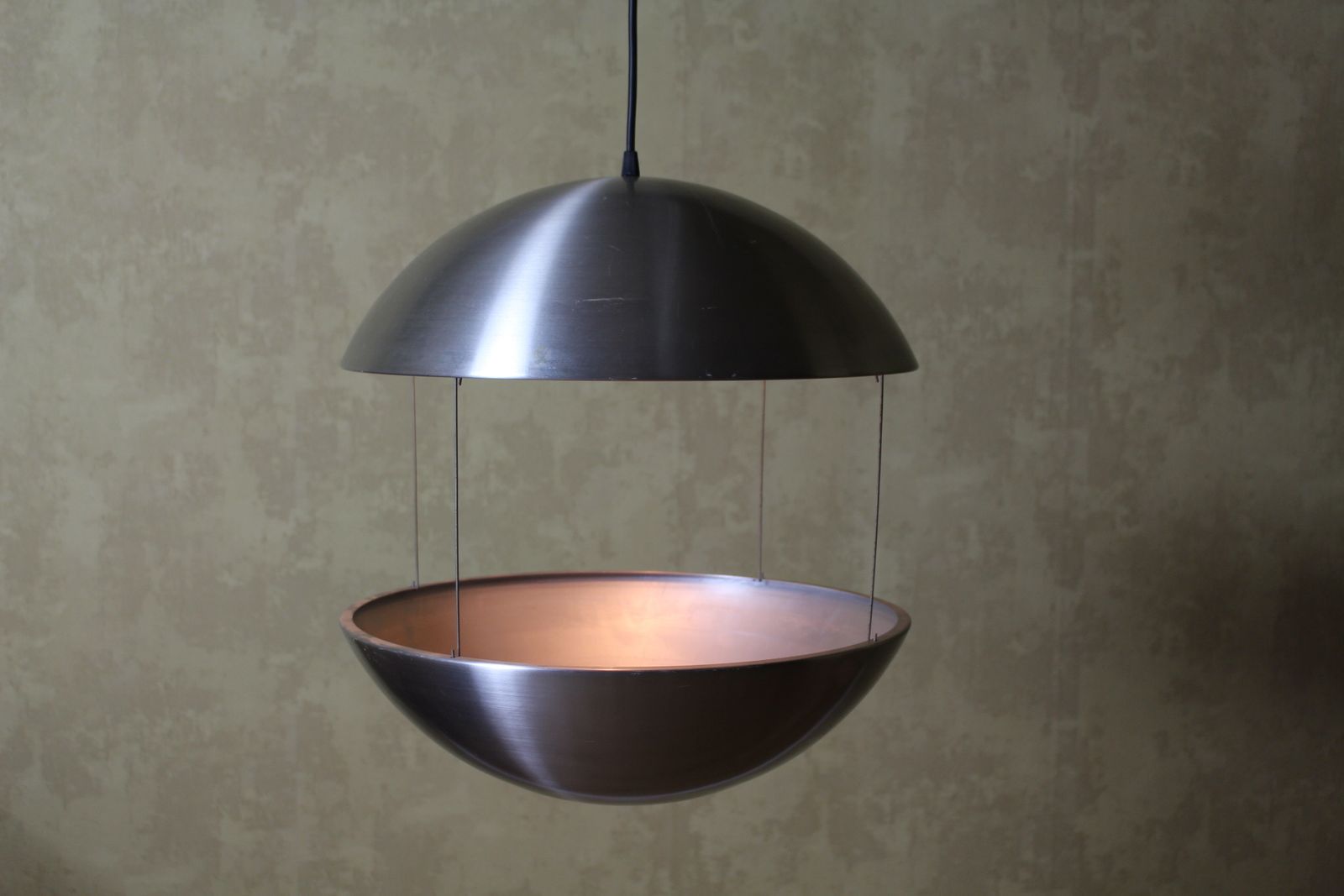 Poul Cadovius Aluminium Flower Plant Lamp For Hans Folsgaard 1968 photo 425.0