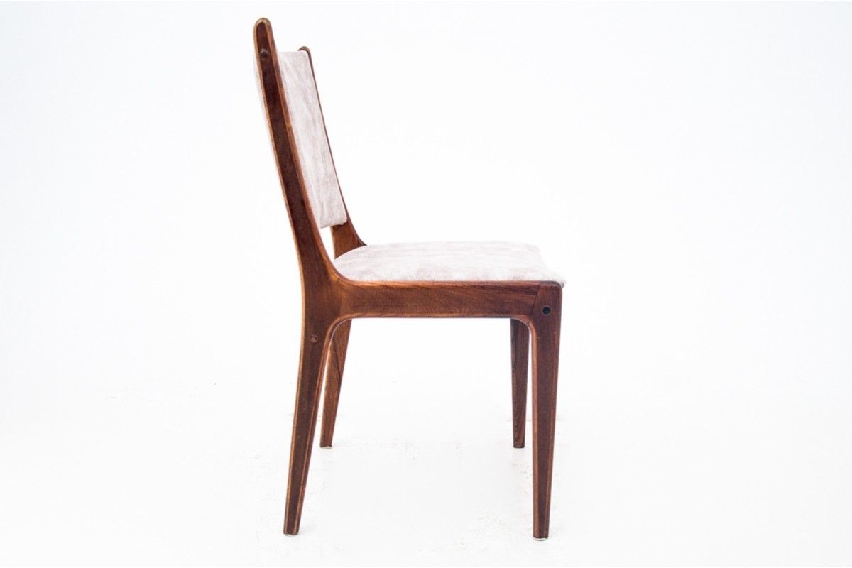 Set Of 6 Teak Chairs, J. Andersen, Uldum Mobelfabrik, Denmark, 1960s photo Furniture