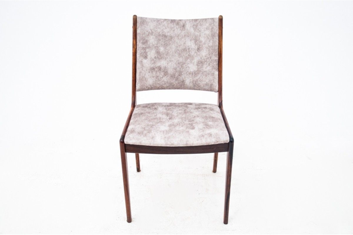 Set Of 6 Teak Chairs, J. Andersen, Uldum Mobelfabrik, Denmark, 1960s photo vinterior