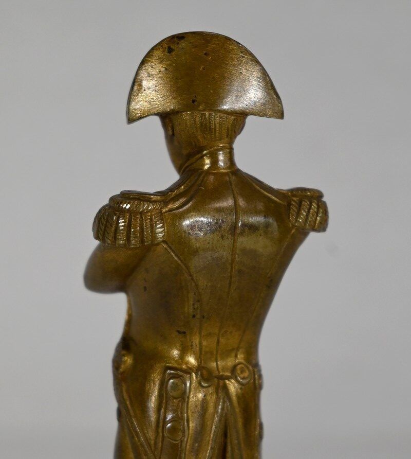 photo vintage Bronze With Golden Patina, Napoleon  Early 20th Century