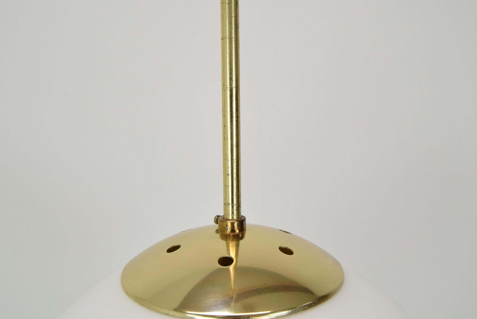 photo vinterior Mid Century Glass Pendant/Kamenicky Senov,1960's.