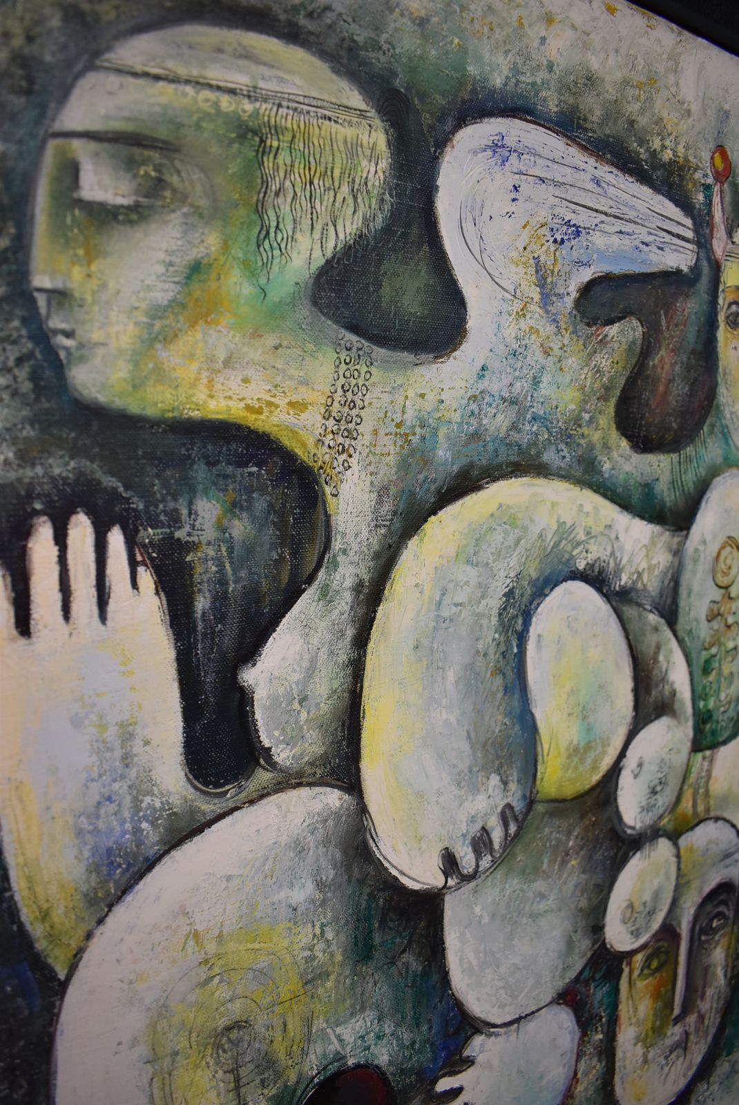 Large Abstract Surrealist Painting   Dream'   Oil On Canvas   Gor Avetisyan photo Art