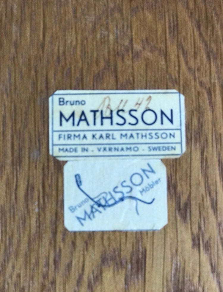 Bruno Mathsson ‘Annika’ Table, 1960s photo vintage