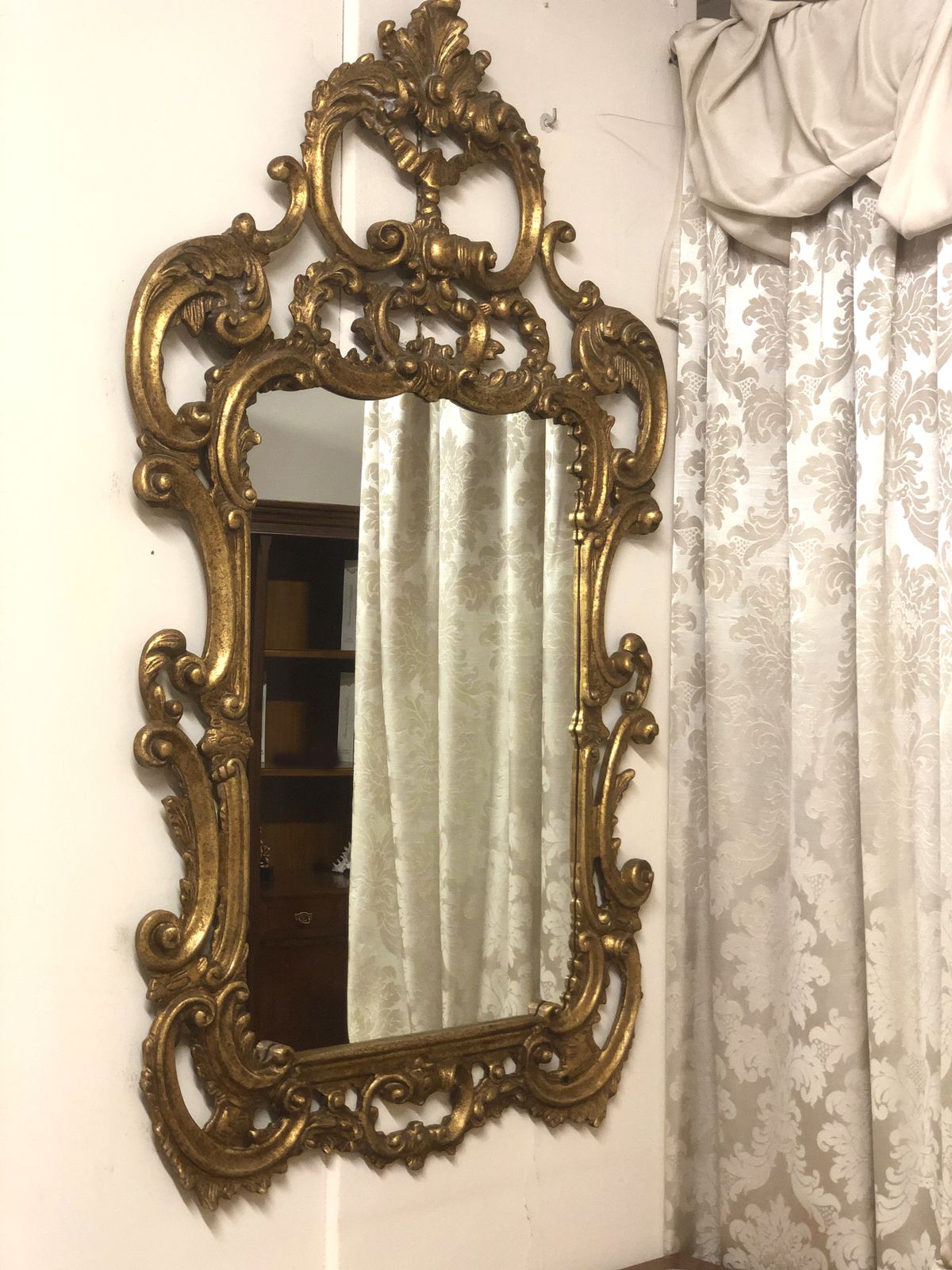 Home Decor Huge Baroque Style Mirror Of High Venetian Craftsmanship photo