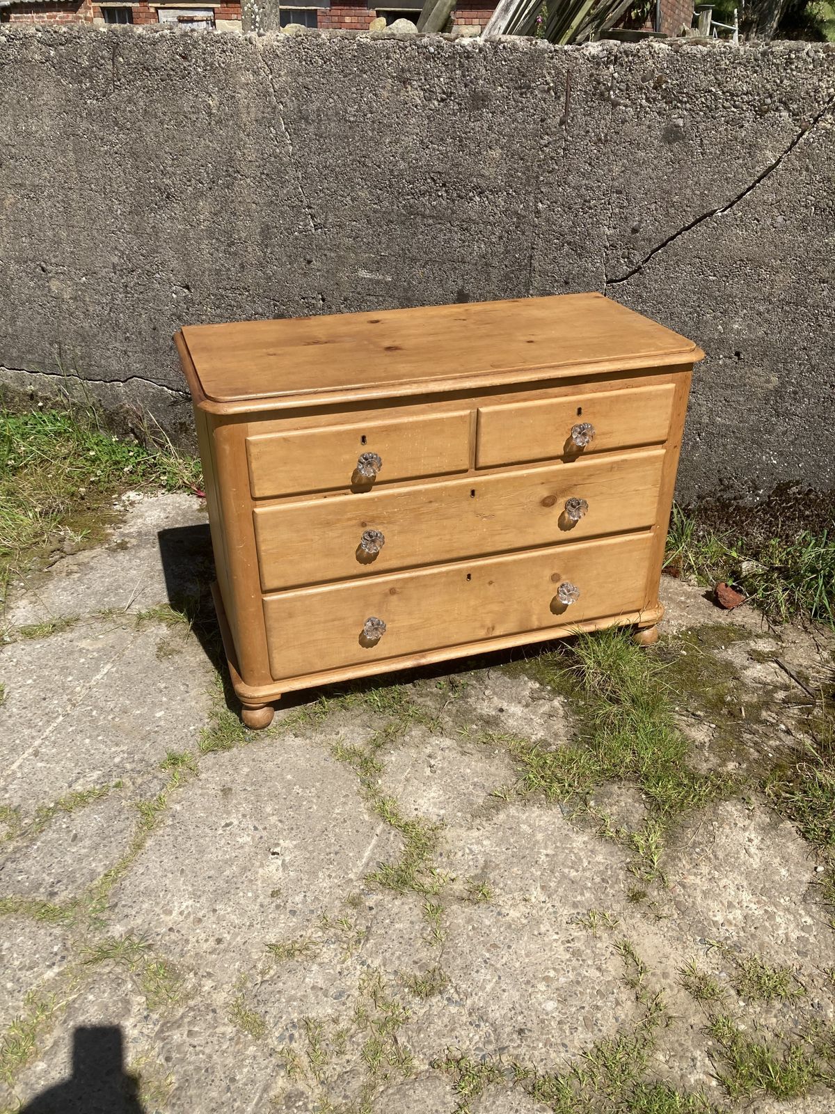 Victorian Pine Chest Of Drawers photo furniture