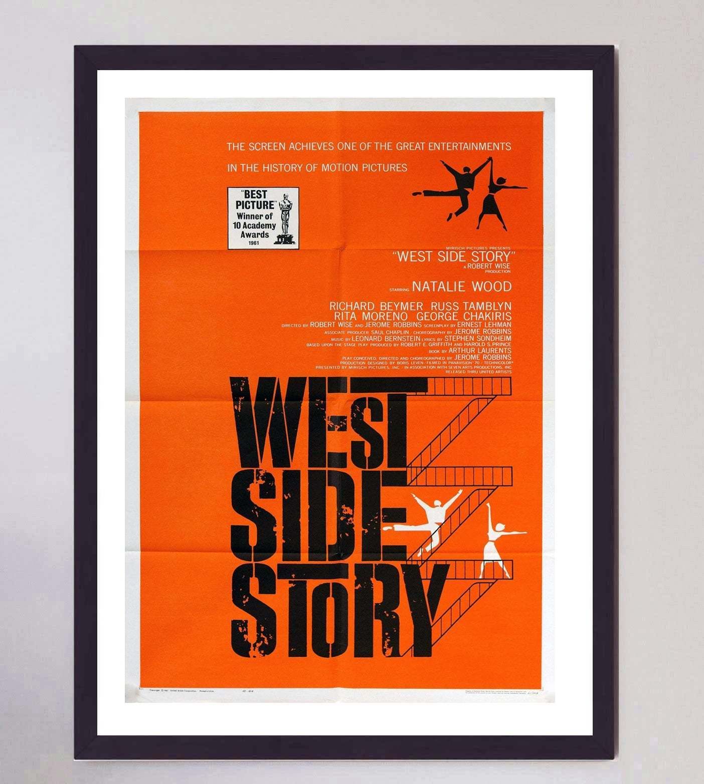 West Side Story Original Vintage Poster photo furniture