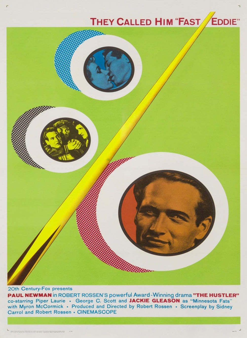 The Hustler Original Vintage Poster