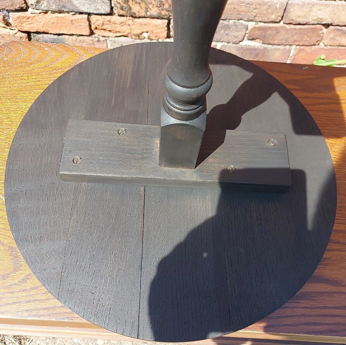 Lovely Matt Black/Ebonised Side/Wine/Lamp Table photo buy
