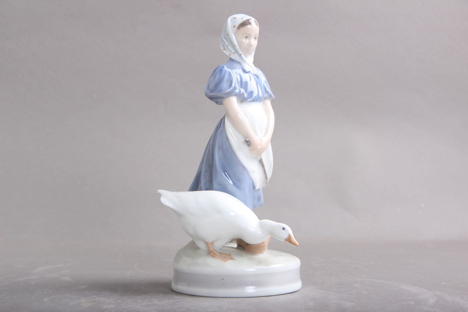 Goose Girl Model 527 From Royal Copenhagen, Design By Christian Thomasen, 1967 Danish Design photo furniture