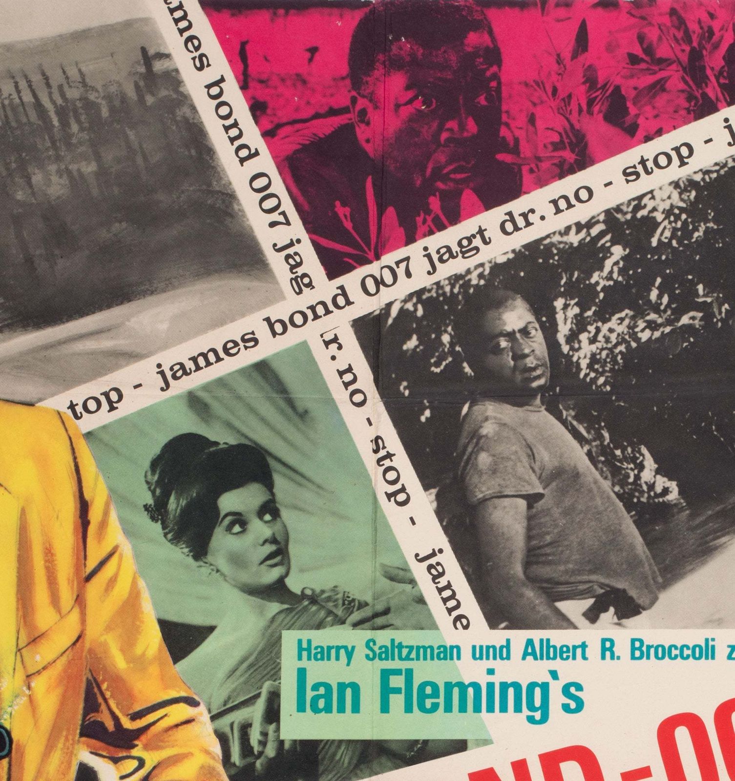DR No 1963 German A0 Film Poster, Degen photo Art