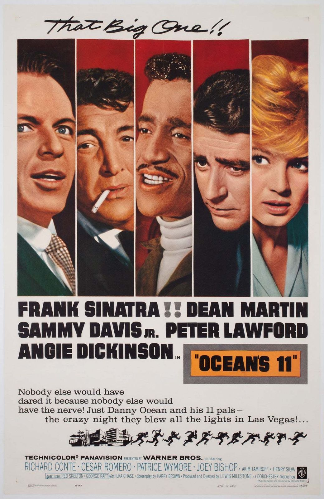 Ocean's 11 1960 Us 1 Sheet Film Movie Poster