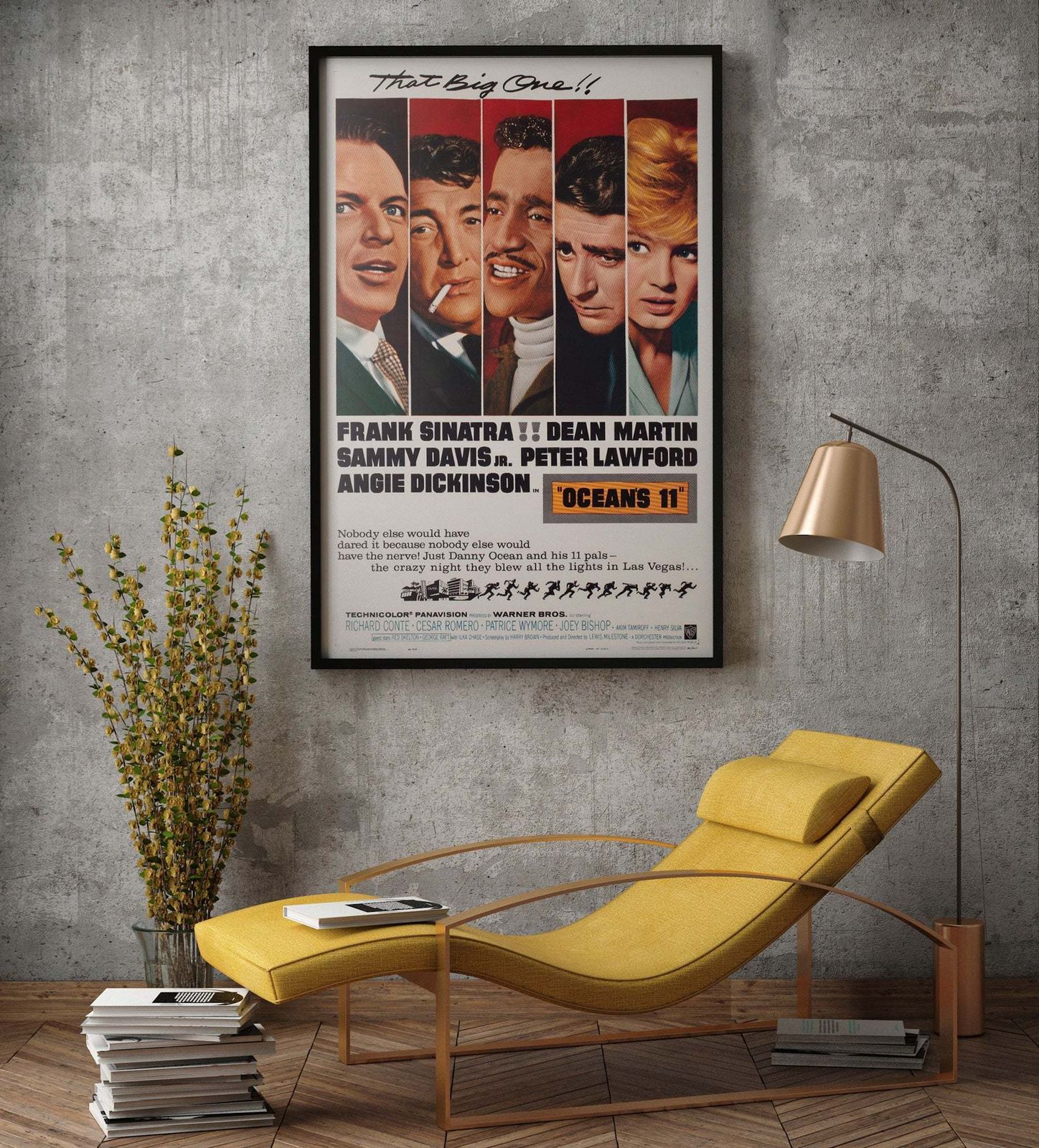 Ocean's 11 1960 Us 1 Sheet Film Movie Poster photo furniture