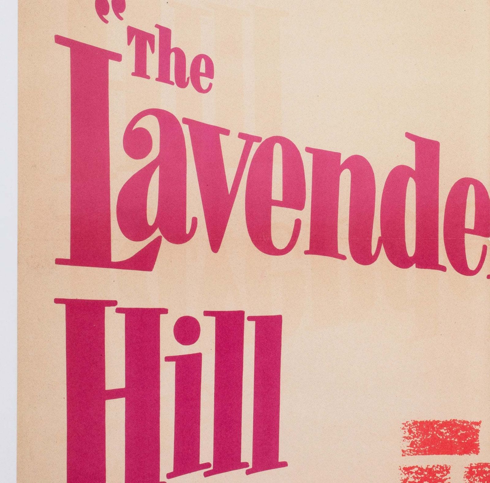The Lavender Hill Mob 1951 Us 1 Sheet Film Movie Poster, Linen Backed photo buy