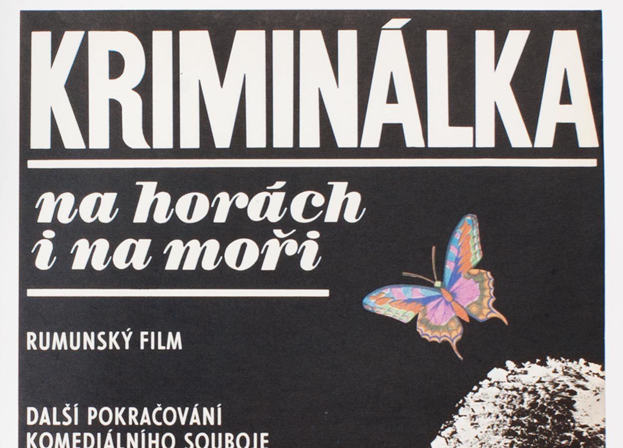 Movie Poster, B.D. In The Mountains And On The Seaside, štefan Theisz, 1973 photo for sale