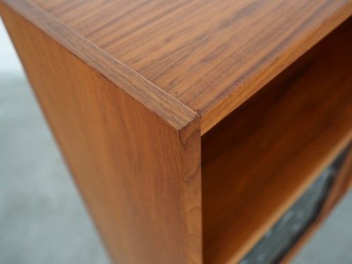 Teak Bookcase, Danish Design, 1970s, Production: Denmark photo vintage