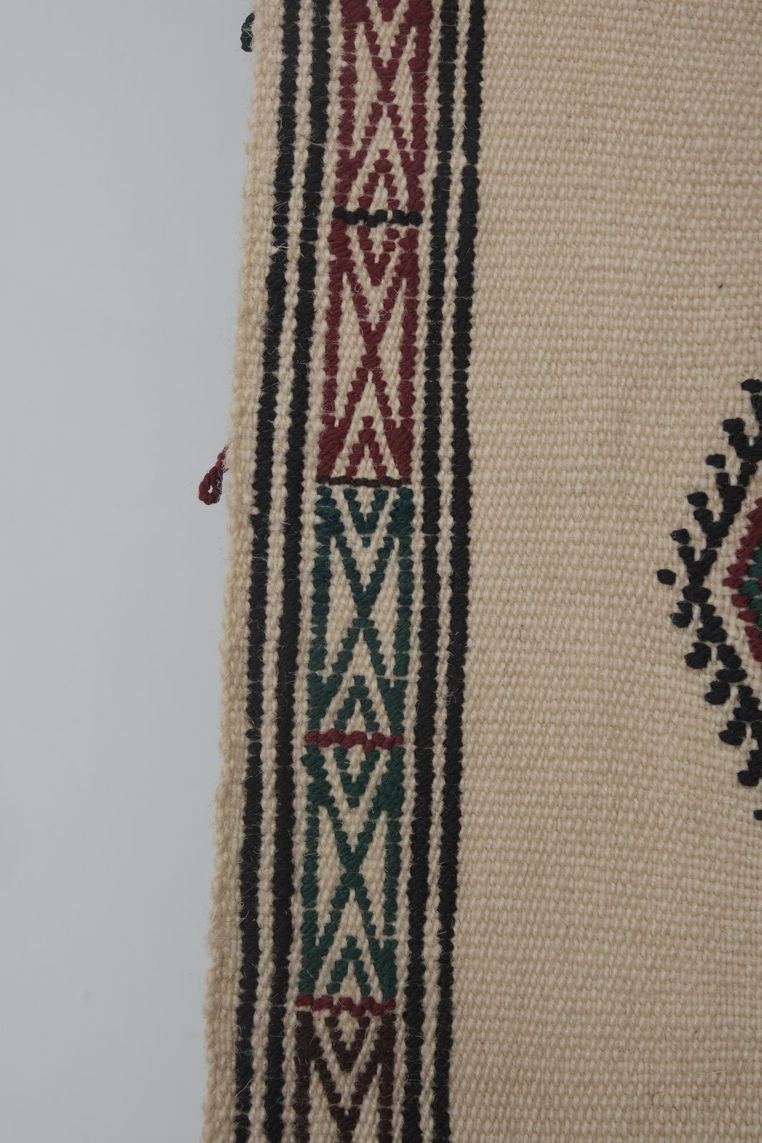 Handwoven Floral Pattern Needlepoint Kids Kilim Rug photo buy