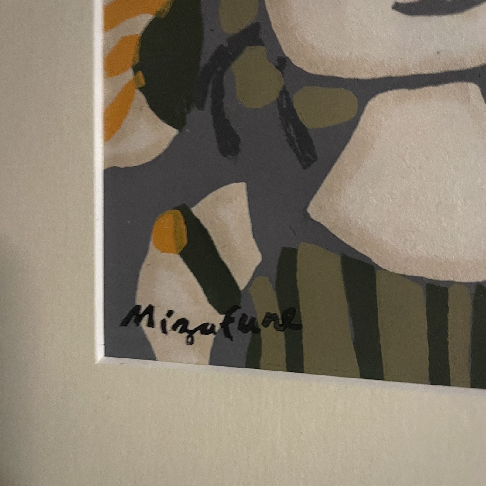 Rokushu Mizufune Original Japanese Woodblock Print. C.1950s. photo for sale