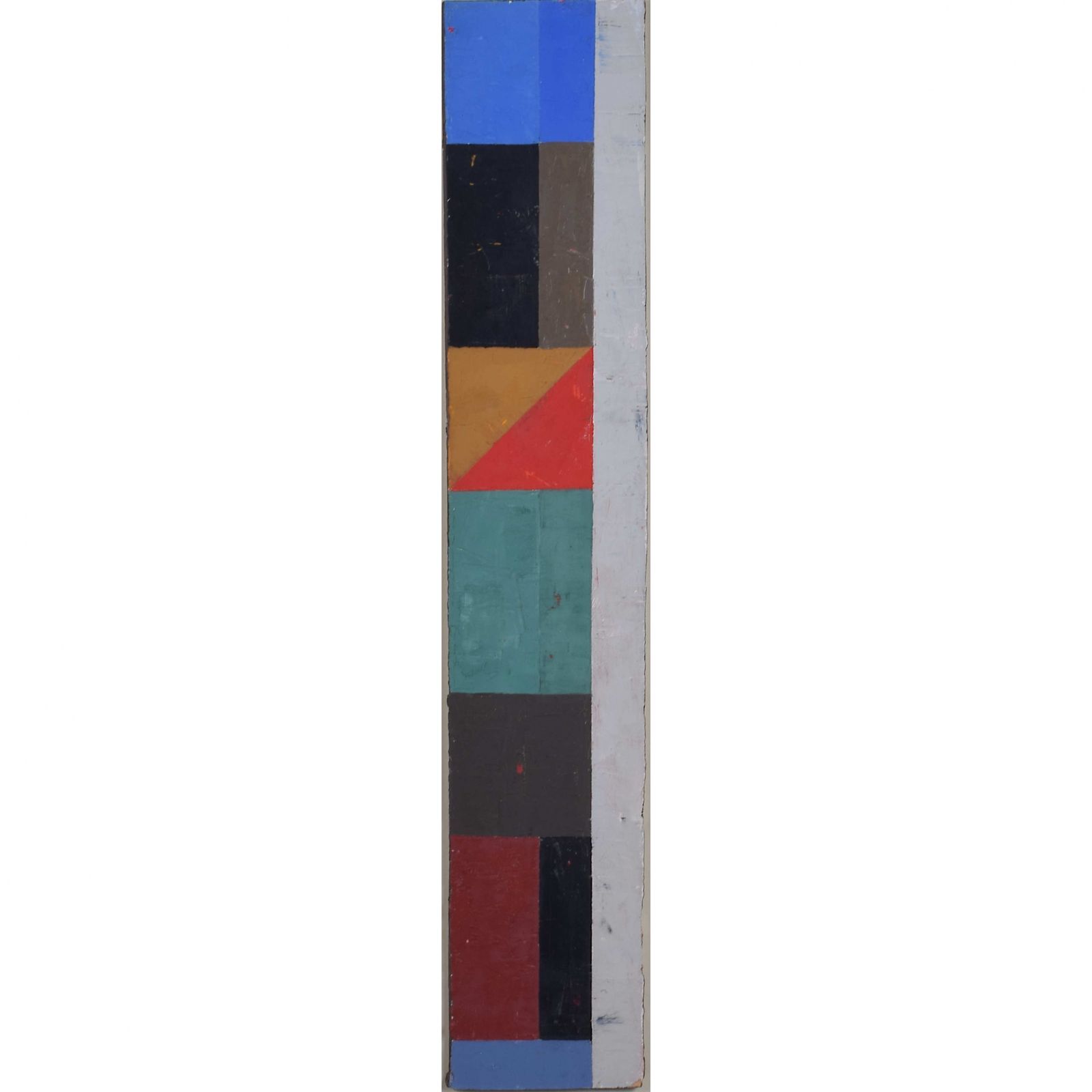 Bryan Ingham: Erotische Bild Abstract Modernist Oil Painting 1988