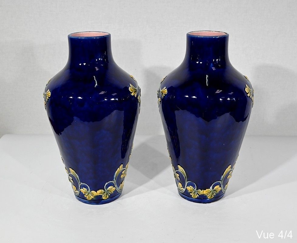 Pair Of Ceramic Vases, Art Nouveau – 1900 photo buy