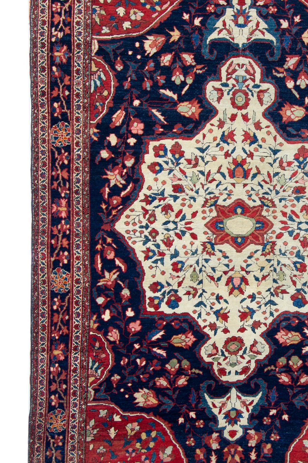 photo vinterior Handmade Carpet Traditional Wool Area Rug  122x203cm