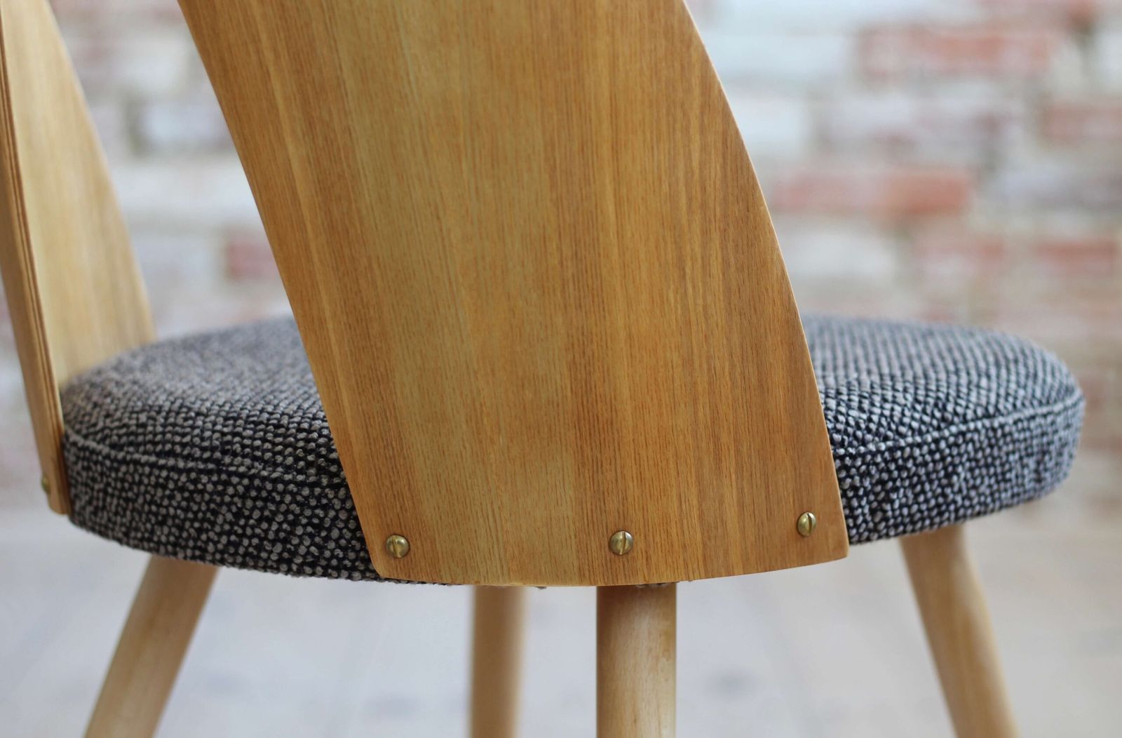 photo buy Set Of 10 Midcentury Dining Chairs By A.šuman