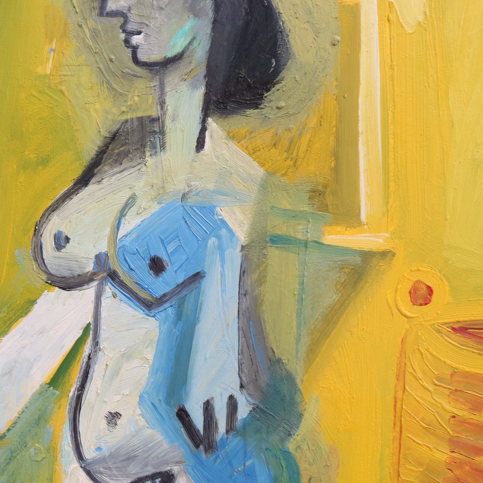photo vinterior Nude Woman At Home By Raymond Debiève 1969