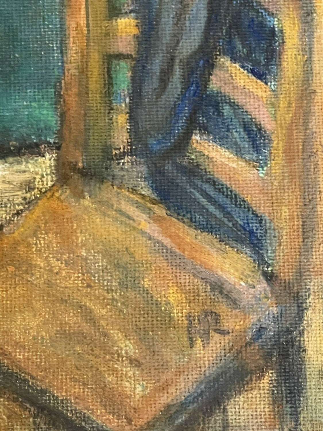 "Home From The Sea" Oil On Board Painting. photo vinterior